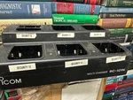 Icom BC-121N Radio Battery Charger, 6-UNIT Multi-charger AC-81A No Power Supply! Used. Price: $99.99.
