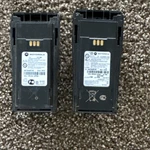 Motorola NTN4497DR Rechargeable Li-ion Two-way Radio Battery Used. Price: $30.00.