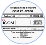 Icom CS-F2000 Rev. 1.30 Programming Software For IC-F2000 IC-F1000 Series Used. Price: $25.99.