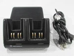 Motorola NTN8375A AA16742 Battery Dual Slot Charger W/ Power Cord Used. Price: $8.00.