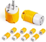 10PCS 15 Amp & Female Extension Cord Ends Electrical Replacement Nema Plug New. Price: $29.91.