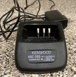 Kenwood KSC-25S Rapid Charger Charging Cradle Dock For Portable 2-WAY Radio Oem Used. Price: $25.99.