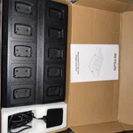 Retevis Charger 10-WAY Gang Charging Station RTC777T Black Walkie Talkie Dock Open. Price: $49.99.