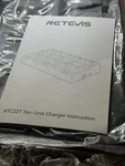 Retevis RTC22T 10-WAY Walkie Talkie Charger, Ten Multi Unit Open. Price: $47.99.