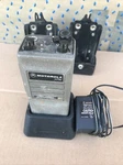 Motorola HT50 Synthesized Portable Radio Dock Mic Clip Parts Only For Used. Price: $28.95.