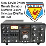 Yaesu Ham Radio Service Manuals Owner Schematics Collection Set Pdf Dvd Open. Price: $12.97.