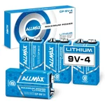 Allmax 9V Maximum Power Lithium Batteries (4 Count) Longest Lasting, Leakpr... New. Price: $34.99.