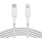 Belkin Boostcharge Braided 6.6' 30W Usb-c To Lightning Cable, White New. Price: $25.99.