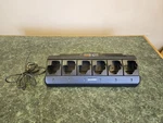 Harris Six-bay Li-ion/polymer Battery Charger Model 12082-0314-01 Used. Price: $249.99.