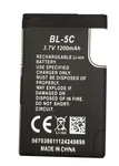 Bornmio BL-5C Battery 3.7V Rechargeable 1200MAH Replacement For Household... New. Price: $13.15.