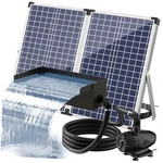 70W Solar Pump With Pond Waterfall Kit, 304 Stainless Steel New. Price: $329.94.