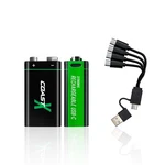 Coast Zx 9V Usb-c Rechargeable Batteries, Zithion-x, Lithium 1.5V 560... New. Price: $48.99.
