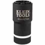 Klein 66054E 2-IN-1 Metric Impact Socket, 12-POINT, 32 X 27 Mm New. Price: $92.69.