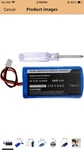 Takoci RVBAT850 Robot Vacuum Battery Pack Li-ion 14.4V 3600MAH New. Price: $18.00.