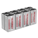 Tenergy 9V Lithium Batteries 8 Pack 1200MAH New. Price: $74.99.