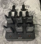 Retevis 6 RTC22 Uhf Two Way Radios + Bay Charger Tested Working Used. Price: $89.99.
