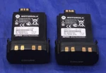 Lot Of 2 Motorola Impres PMNN4403A Batteries Used. Price: $37.95.
