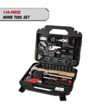 Hyper Tough 110-PIECE Home Project Tool Set With Storage Case New. Price: $49.99.