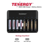 Tenergy TN477U Aaa 8 Bay Nimh Usb Battery Charger With Options Lot New. Price: $27.99.