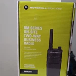 Motorola RMM2050 Series Two-way Business Radio Murs Channel 2W Black Open. Price: $199.00.
