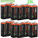 Ebl Rechargeable Batteries Volt Li-ion Usb 5400MWH Lithium Battery Lot New. Price: $98.59.