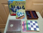 Thinkfun 2010 Solitaire Chess Logic Game - Fully Complete, Very Good Worn Box Used. Price: $19.99.