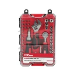 Hyper Tough 39-PIECE Stubby Tool Set In Click Fit Case New. Price: $19.98.