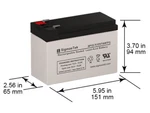 Expertpower EXP1270 Sigmastek Battery Replacement New. Price: $19.49.