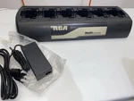 New Rca CHU6 Multi Unit Charger For Motorola CP200D CP150 PR400 And R2. Price: $275.00.