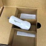 Amazonbasics Dual-port Usb Car Charger For Apple & Android Devices 4.8 Amp Open. Price: $9.75.