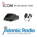 Icom BC225 Charger For Two Way Radio Smart Rapid Us Plug (100-240V) New. Price: $142.00.