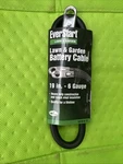 Everstart Lawn- Garden Top Post Battery Cables 19IN-6 Gauge LG19-6-77 New. Price: $16.00.