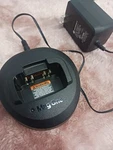Motorola PMPN4140A Mag One Genuine Oem Charging Base W/pwr BPR40 Two Way Radio Used. Price: $25.00.