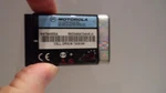 Motorola 3.6V Lithium Ion Battery NNTN4655A Used. Price: $11.99.