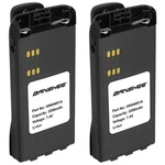 2X Pack HT1250 Impres Battery For Motorola HNN9008A Two-way 3200MAH Li-ion New. Price: $99.95.