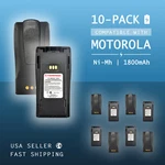 10X Battery For 4496 4497 Motorola Radio 1800MAH Ni-mh CP150 CP200 PR400 EP450 New. Price: $172.20.