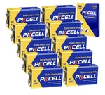 Pkcell 9V Battery 10 Pack Carbon Zinc 6F22 Household New. Price: $18.90.