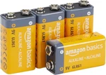Amazon Basics 4-PACK 9V Long-lasting Alkaline Batteries For Smoke Detector 8/30 New. Price: $7.99.
