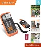 Advanced Illuminance Meter With Peak Function And Low Battery Alert - LX1330B New. Price: $80.74.