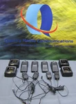 Lot Of Four Rca RDR2500U Uhf 400-470MHZ Portable Two Way Radios Base And Cords Used. Price: $139.99.