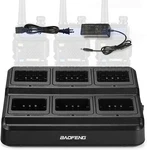 Baofeng Six Way Charger Dock For UV-5R BF-F8HP UV-5X3 Battery Walkie Talkie New. Price: $41.99.