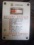 Johnson Battery Charger Model No. 250 - 846 115 Vac 60 Cps Watts Used. Price: $25.00.