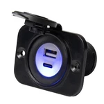 Marinco Sealink Dual Usb-a/c Combo Charger (12VDUSBAC) New. Price: $39.99.