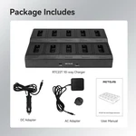 Retevis RTC68T 10-WAY Charger Multi Unit Rapid For RT68H New. Price: $69.99.