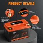Ebl 12V 5AH Lithium Motorcycle Battery YTX9-BS YTX7A-BS For Atv Utv Can Am New. Price: $85.99.