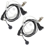 2-PACK Hqrp 2PIN Acoustic Tube Headset Earpiece Ptt Mic For Kenwood Radio Device New. Price: $14.45.