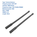 139-174/400-470MHZ Uhf Vhf Car Radio Antenna For Baofeng UV-5R BF-888S 9R Plus New. Price: $10.85.