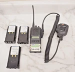 Kenwood TK-380 Uhf Two Way Radio Fm Transceiver W/3 Batt & Mic No Charger Used. Price: $99.99.