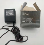 Vintage Icom BC-16U 12V Plug Adapter Cable Box Made Japan Used. Price: $8.00.