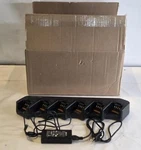 Hytera MCA08 Digital Mobile Multi-unit 6-RADIO Charger Dock With Power Adapter Used. Price: $349.99.